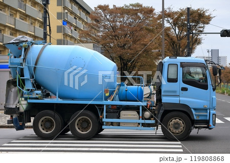 アジテータトラック(コンクリートミキサー車) イメージ アジテータトラック(コンクリートミキサー車) イメージ 119808868