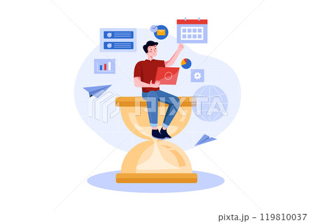 Multitasking Illustrations 119810037