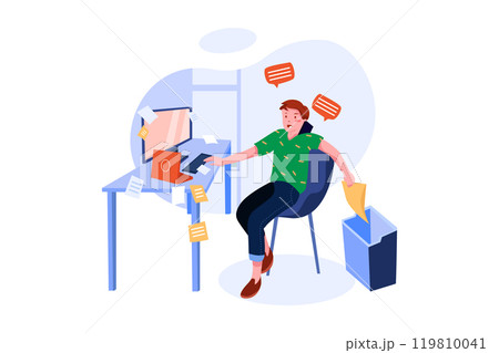 Multitasking Illustrations 119810041