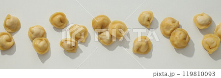 Dumplings, concept of tasty food, dough food Dumplings, concept of tasty food, dough food 119810093