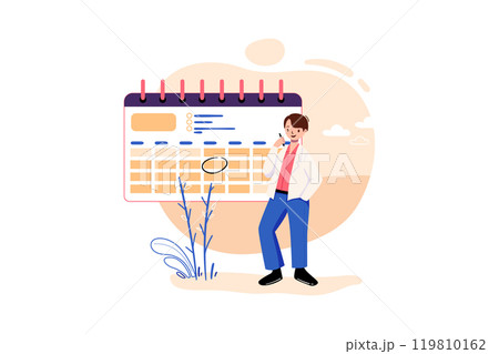 Appointment Illustrations 119810162