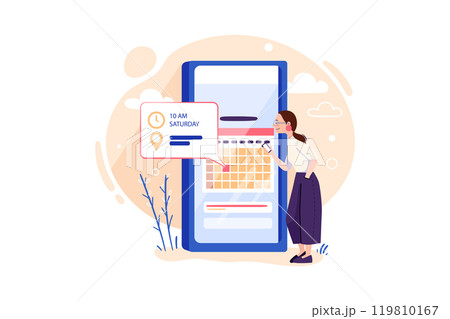 Appointment Illustrations 119810167