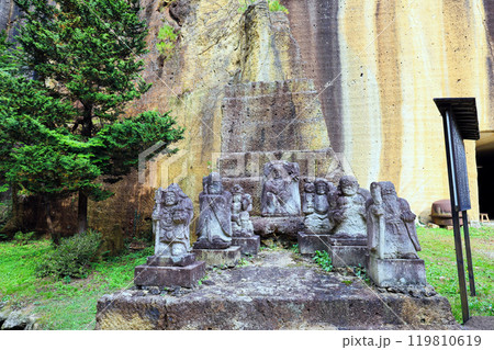 瓜割石庭公園の七福神 瓜割石庭公園の七福神 119810619