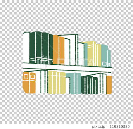 書架一角-4種顏色 119810880