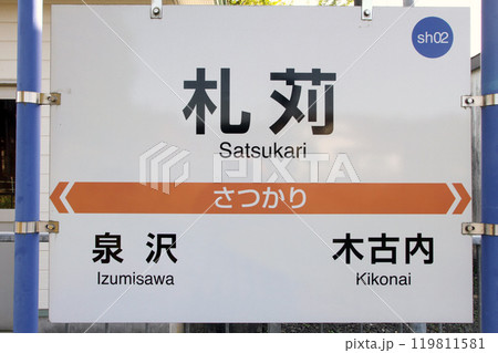 札苅駅　さつかり　Satsukari　sh02　道南いさりび鉄道 119811581
