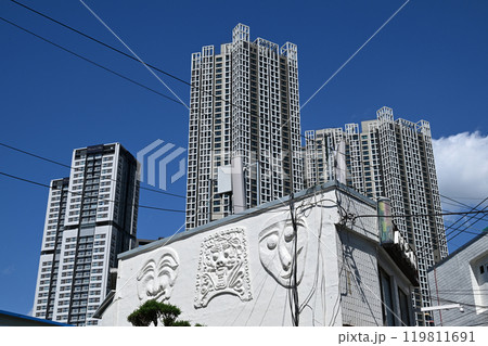 Apartments in Seoul's sub-center redevelopment zone Apartments in Seoul's sub-center redevelopment zone 119811691