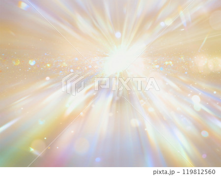 キラキラした金色のスペクトル背景 119812560
