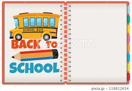 Back to School Notebook 119812654