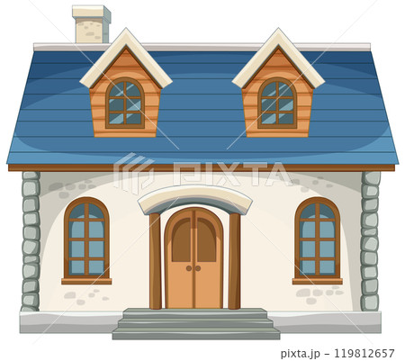 Charming Two-Story Family House Charming Two-Story Family House 119812657