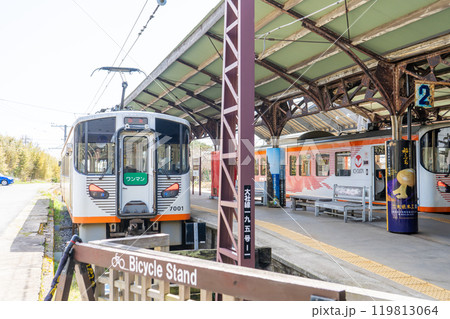 一畑電鉄　出雲大社前駅　駅構内の風景 119813064