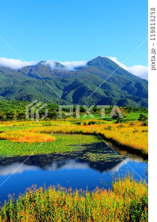 北海道紀行　　　9月下旬の知床五湖　　　紅葉の知床五湖 119813258