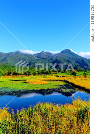 北海道紀行 9月下旬の知床五湖 紅葉の知床五湖 北海道紀行 9月下旬の知床五湖 紅葉の知床五湖 119813259