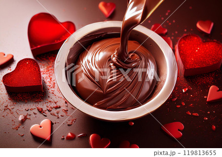 バレンタインのチョコレート 119813655