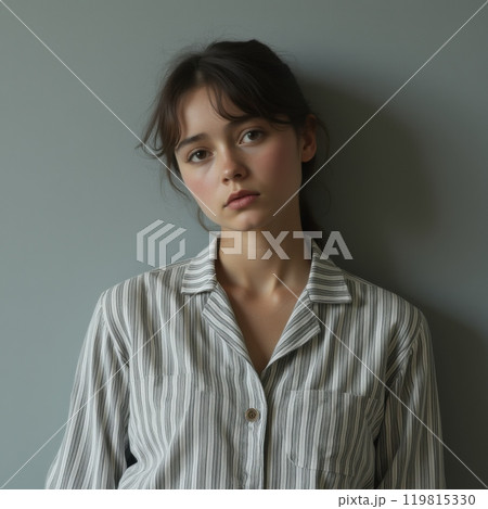 Girl in pajamas 119815330