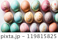 イースターエッグのイメージ素材 Easter egg 119815825