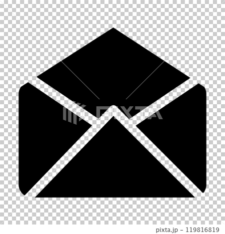 Mail icon black 119816819
