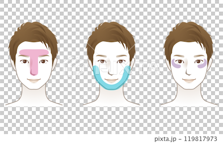 Men's beauty T zone U zone C zone 119817973