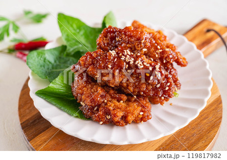 甘辛醤油のチキンスティック 甘辛醤油のチキンスティック 119817982