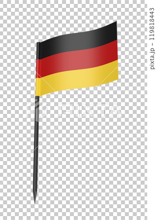 German flag toothpick German flag toothpick 119818443