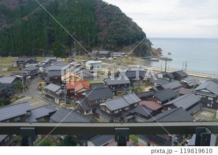 兵庫県香美町 香住区余部の町並み 兵庫県香美町 香住区余部の町並み 119819610