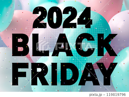 ブラックフライデーセールのテクスチャ素材 119819796