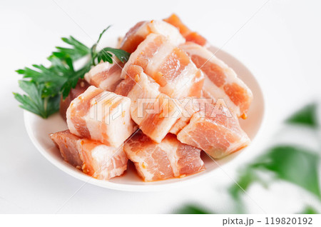 焼肉用味付け豚バラ肉　スペイン産 119820192