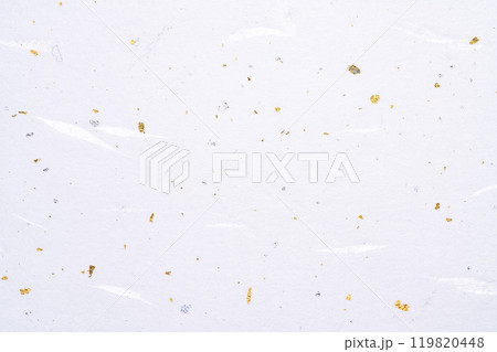 日本の伝統的な金銀振り和紙の背景素材 日本の伝統的な金銀振り和紙の背景素材 119820448