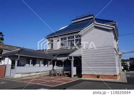 作州民芸館（国登録文化：大正ロマンを感じさせるルネサンス調の建物）：裏側 119820884