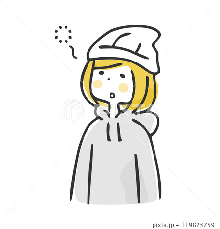 ぼーっとする女性 119823759