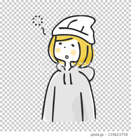 ぼーっとする女性 119823759