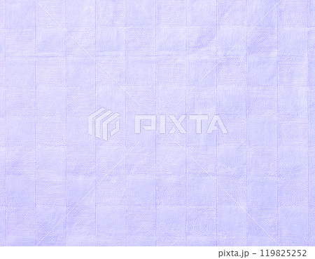 和紙のテクスチャのイメージ素材　格子柄　紫色 119825252