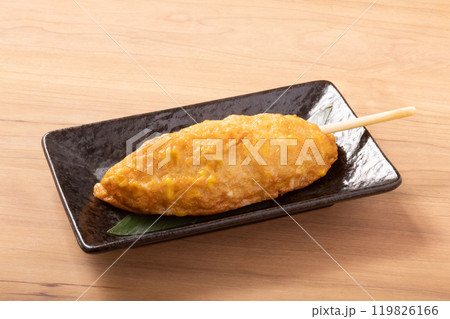 とうもろこしチーズすり身揚げ棒（小柱入り） 119826166