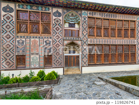 Shaki Khan's Palace in Shaki, Azerbaijan With Stunning Architecture Shaki Khan's Palace in Shaki, Azerbaijan With Stunning Architecture 119826741