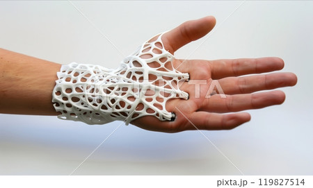 Innovative 3D-printed Hand Brace Designed for Enhanced Mobility and Support During Rehabilitation 119827514