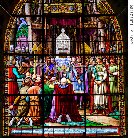 Saint Jacques church, Compiegne, France, interiors Saint Jacques church, Compiegne, France, interiors 119828780