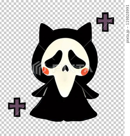 ペストマスクのお化け 119828991