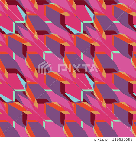 Abstract seamless luxury geometric pattern background. Vector illustration EPS10. Abstract seamless luxury geometric pattern background. Vector illustration EPS10. 119830593