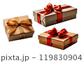 ギフトラッピング・プレゼントのイメージ素材透過 image of gift（PNG） 119830904