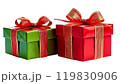 ギフトラッピング・プレゼントのイメージ素材透過 image of gift（PNG） 119830906