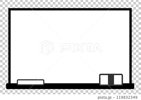 簡單的黑板圖示素材 119832349