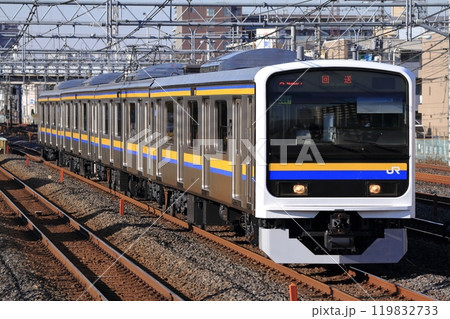 房総地区へ転用したJR東日本209系電車 119832733