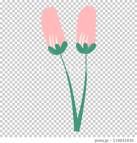 cute floral hand drawn. 119832830