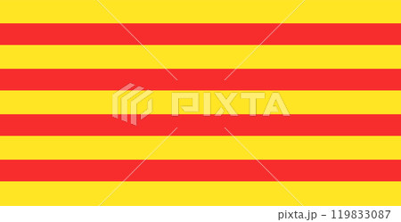 catalonia flag senyera catalonia flag senyera 119833087