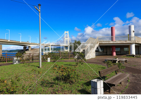 北海道　室蘭市　白鳥大橋展望広場公園 119833445