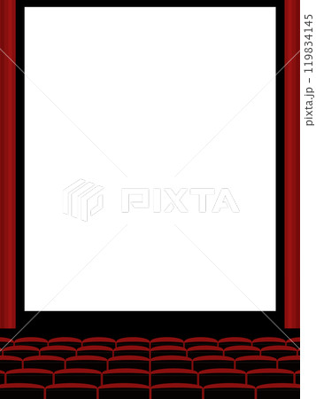 劇場風のコピースペース 119834145