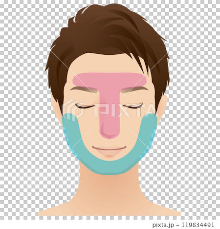 男性 美容 Tゾーン Uゾーン 男性 美容 Tゾーン Uゾーン 119834491