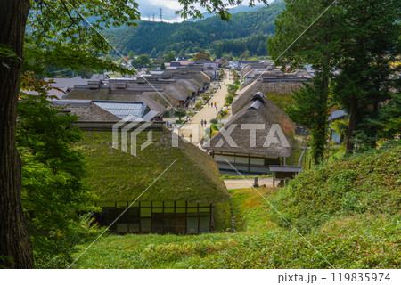 大内宿眺望 大内宿眺望 119835974
