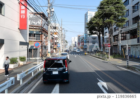 都市風景 国道14号線 西船橋駅周辺 都市風景 国道14号線 西船橋駅周辺 119836665