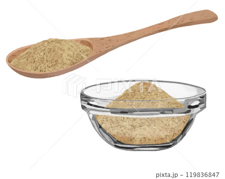 塩コショウ(木匙、スタックボウル付き) 塩コショウ(木匙、スタックボウル付き) 119836847