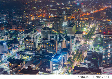 浜松市街地の夜景02 119837824